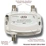 PCT 1-PORT BI-DIRECTIONAL CABLE TV HDTV AMPLIFIER SIGNAL BOOSTER WITH PASSIVE RETURN PATH