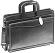 Mancini Leather Single Compartment Briefcase
