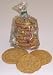 Gourmet Food : Scott's Cakes 1/2 lb. Peanut Butter Cookies in a Parrotville Bag