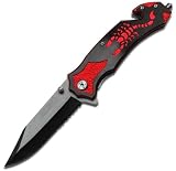 Tac Force TF-692BR Assisted Opening Folding Knife 4.5-Inch Closed