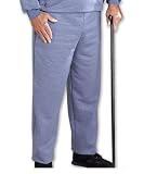 Mens Adaptive Open Back Wheelchair Pants