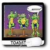 Londons Times Funny Animals Cartoons - Toadstools Frogs Who Drink Too Much - Mouse Pads