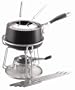 Circulon Elite 1-3/4-Quart Nonstick Hard-Anodized Fondue Pot with Rack and 6 Forks