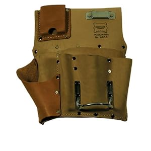 Heritage 8 Pocket Drywall Tool Pouch w  Tape Clip (No. 485C) by Heritage