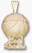 Texas Tech Red Raiders Lady Raiders Basketball Pendant -14KT Gold Jewelry