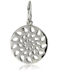 Phillips Frankel "Energy" White Gold Logo Pendant Necklace