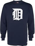 Detroit Tigers Navy Primary Logo Thermal Long Sleeve Shirt