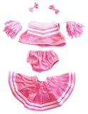 Pink & White Cheerleader Clothes for 14" - 18" Stuffed Animals and Dolls