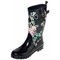 Giesswein Gummistiefel Zaun schwarz