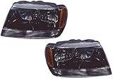 Jeep Grand cherokee (Laredo) Replacement Headlight Assembly - 1-Pair