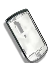 Wireless: Original Genuine OEM BlackBerry Torch 9800 Front Bezel Housing Faceplate Fascia Plate Panel Cover Case Repair Replace Compatible - BlackBerry