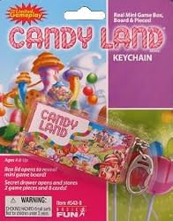 Candy Land Board Game Keychain by Basic Fun