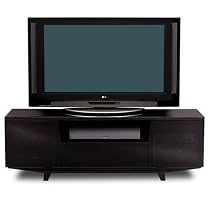 BDI Marina 8729-2, Triple Wide Enclosed Cabinet ( Gloss Black)