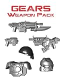 Gears Weapon Pack - LEGO Compatible Minifigure Pieces