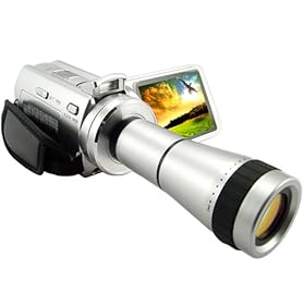 MPEG4 Digital Video Camcorder With Optical Telescope Zoom Lens Digital