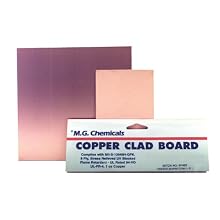 MG Chemicals 500 Series Copper Clad Prototyping Board with 1 oz Copper