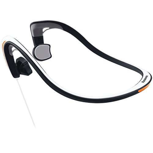 Panasonic rp-hgs10-w open-ear bone conduction headphone…