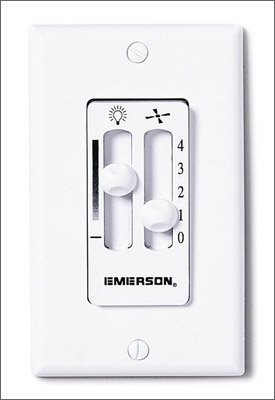 Tools: Emerson SW90W Dual 4 Speed Fan & Light Dimming Wall Control