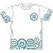 銀魂 銀時着物柄Tシャツ ホワイト サイズ:M