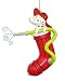 Dalmatian Dog In Fire Hydrant Stocking Christmas Ornament #W9255