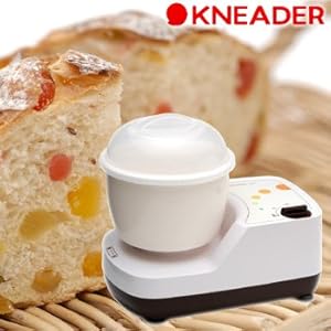 【クリックで詳細表示】日本ニーダー(KNEADER) キッチンニーダー(KK81) プラスチックポットタイプ