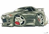 NISSAN SKYLINE GTR R32 KOOLART IMAGE CERAMIC MUG 1755