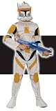 Boys Small Star Wars Clonetrooper Commander Cody Costume (4-6)