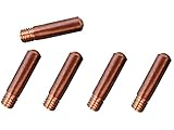 MIGノンガス半自動溶接機用0.6トーチコレクトチップ５個セット