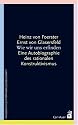 Wie wir uns erfinden. Eine Autobiographie des radikalen Konstruktivismus