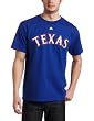 Texas Rangers Official Wordmark Short Sleeve T-Shirt