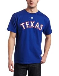 Texas Rangers Official Wordmark Short Sleeve T-Shirt