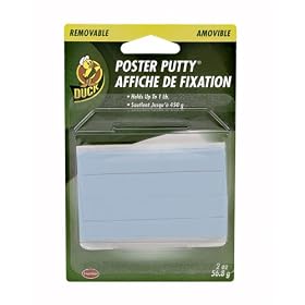 Henkel 1084014 Duck 2-Ounce Adhesive Mounting Putty, Blue by Henkel