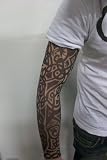 Fake Tattoo Sleeve - Tribal Design (T1)IMAGE