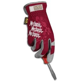 Mechanix Wear H17-12-520 Small Medium Womens Utility Glove, Maroon by Mechanix