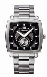 Police Phalanx gents stainless bracelet with black dial watch