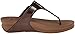 FitFlop Women's Superjelly Rubber Flip Flops Jelly Sandal, Bronze, 6 M US