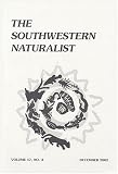 Product details for Southwestern Naturalist