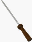 Chicago Cutlery Walnut Tradition 10-Inch Sharpening Steel