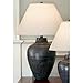Hammered Mission Lamp Vintate Mission Pot Replica 18 Inches H by 75 inches wide