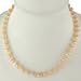 EXP Handmade Cat's Eye & Silver Beaded Necklace
