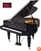 5' Victorian Grand Piano (Brown Sapeli Mahogany)