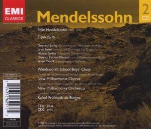 Cover image : Mendelssohn: Elijah