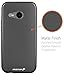 Fosmon DURA-FROST Smooth Durable & Flexible Slim Fit TPU Case Cover for HTC One Remix (HTC One Mini 2) (Black)