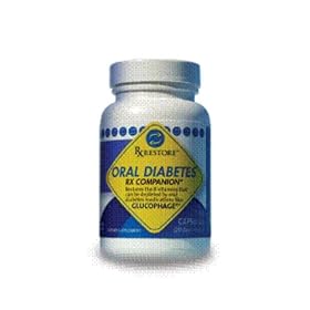 Rx Restore Oral Diabetes 60C 60 Capsules