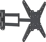 Designer Habitat Ultra Slim Cantilever Swivel & Tilt Wall Mount TV Bracket for 26-55" for LCD, LED, 3D, Plasma TVs