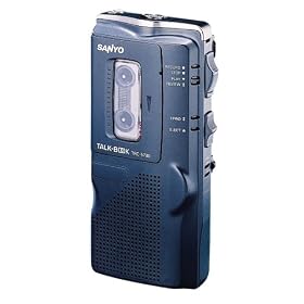 Sanyo TRC-5730 - Microcassette dictaphone - black