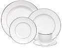 Lenox Continental Dining Platinum-Banded 5-Piece Place Setting, Service for 1