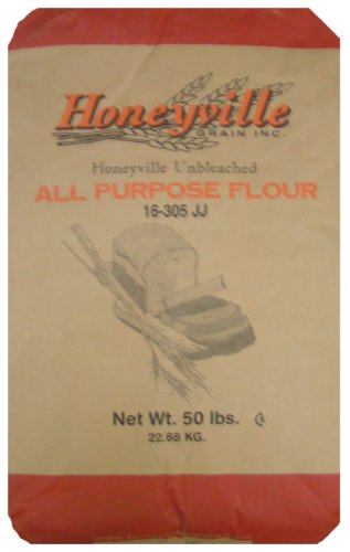 Unbleached All Purpose Flour - Bulk 50 Pound Bag by Gourmet Breads