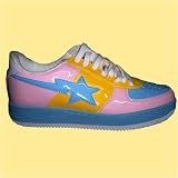 BAPE - New Mens BAPE shoes Pink-Blue