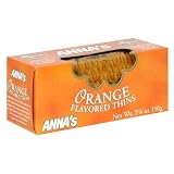 Annas Thins, Orange, 5.25-Ounce Boxes (Pack of 12)